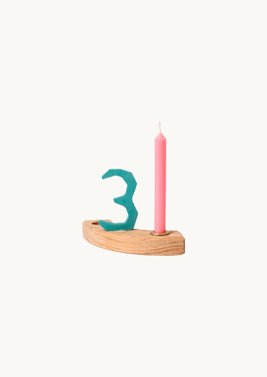 Beeswax Candles Box of 12 Rose
