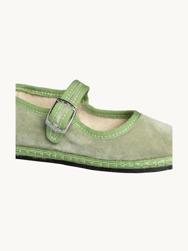 Velvet Shoes Sage