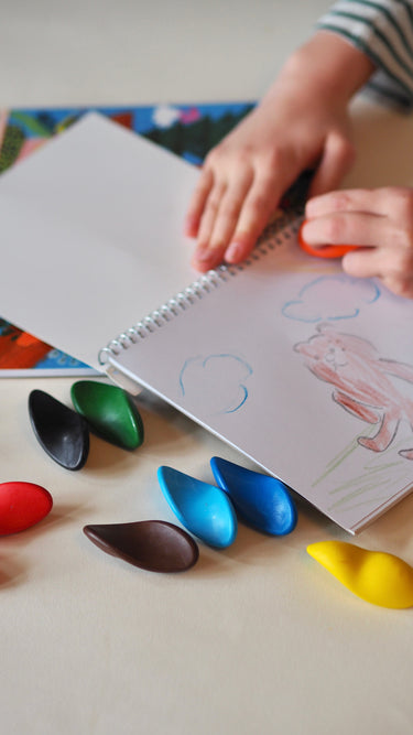 Left & Right Crayons