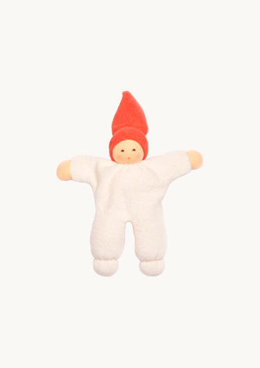 Nucki Rattle Doll Red