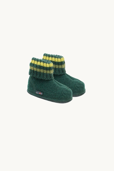 Wool Indoor Shoes Green