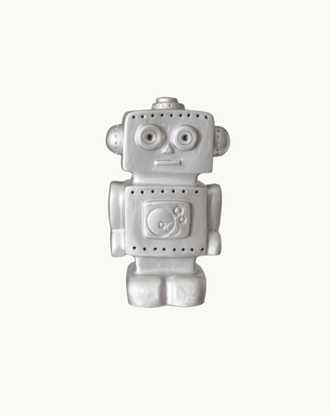 Robot Lamp Silver