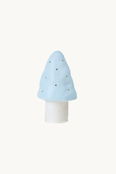 Small Mushroom Lamp Blue