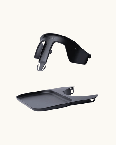 Klapp Safety Rail & Tray Charcoal Black