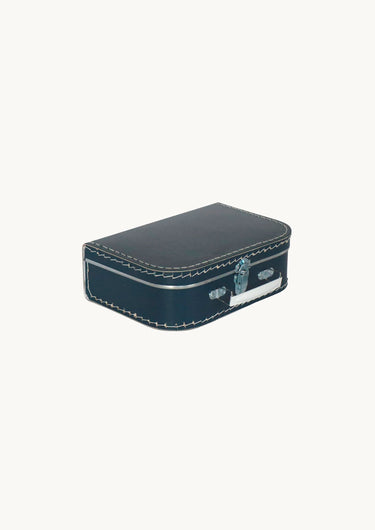 Cardboard Suitcase Navy Blue