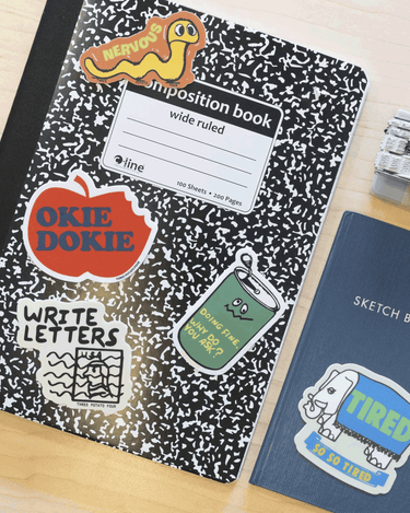 Vinyl Stickers Set of 3