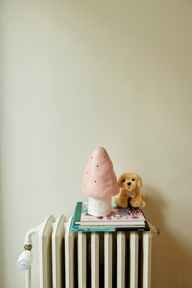 Small Mushroom Lamp Pink