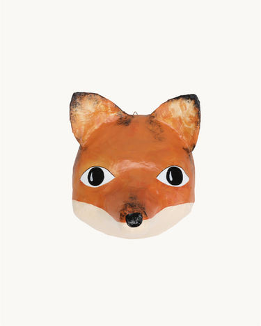 Fox Papier-mâché Mask