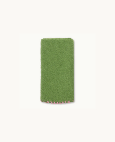 Organic Wool Blanket 65x90 cm Green