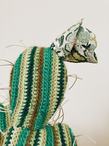 Handmade Knitted Cactus from Creme de la Creme ala Edgar