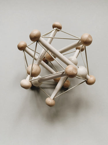 Skwish Rattle in Natural from Manhattan Toy Company